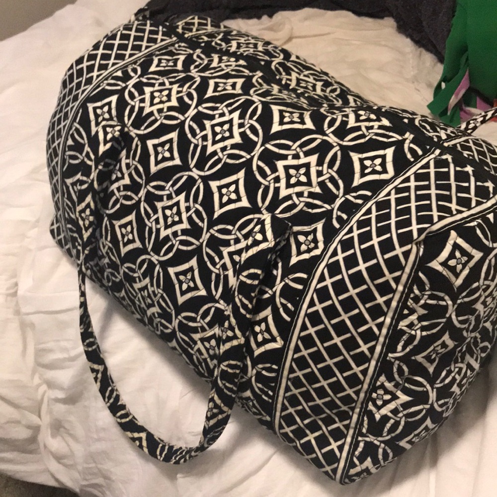 large vera bradley duffle bag